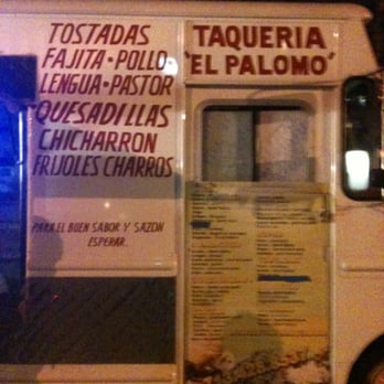 Taqueria El Palomo - Food Trucks Near Me - Houston, Texas Taqueria El Palomo - Food Trucks Near Me - Houston, Texas