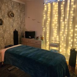 Your Remedy Massage - One of our calming rooms ready to help the healing process.
