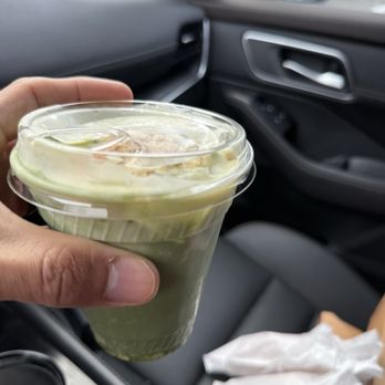 Pause Coffee House - Banana Cream Matcha - Coffee & Tea Near Me - Fair Oaks, California