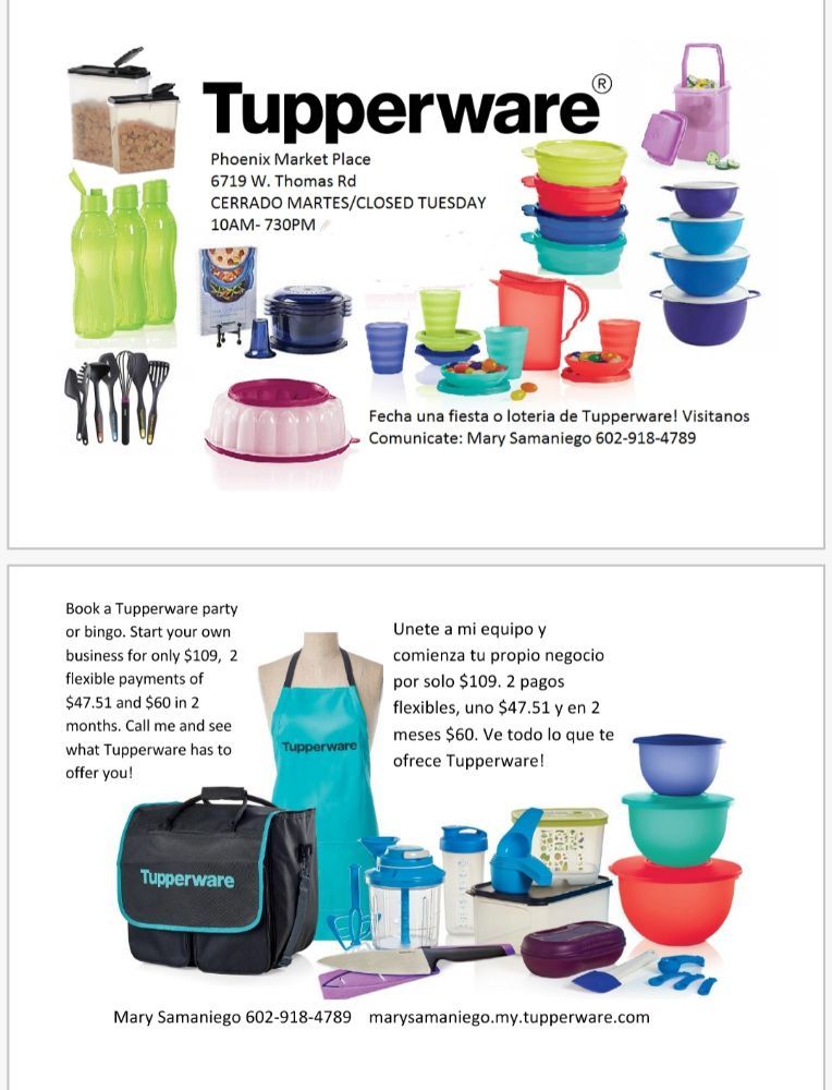 MARY’S TUPPERWARE Updated July 2024 11 Photos Phoenix, Arizona