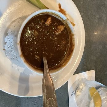 Liberty Kitchen & Oysterette - Cup of the Liberty Kitchen gumbo - New American Near Me - Houston, Texas Liberty Kitchen & Oysterette - Cup of the Liberty Kitchen gumbo - New American Near Me - Houston, Texas