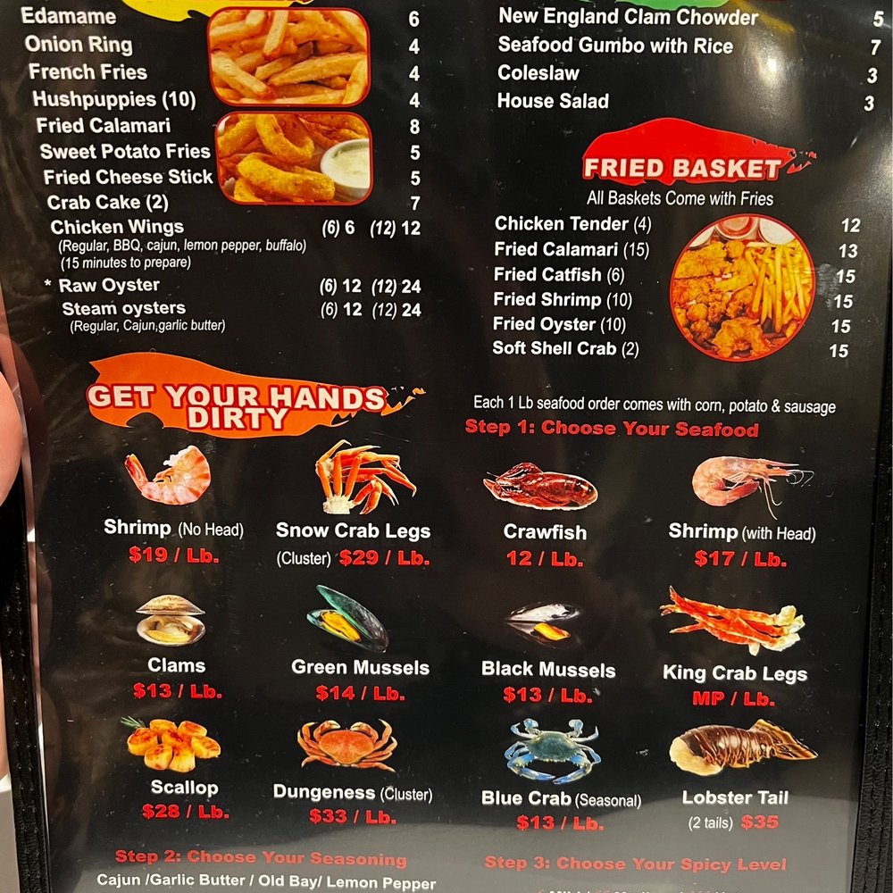 Laughing Crab - Menu - Seafood Near Me - Hurst, Texas Laughing Crab - Menu - Seafood Near Me - Hurst, Texas