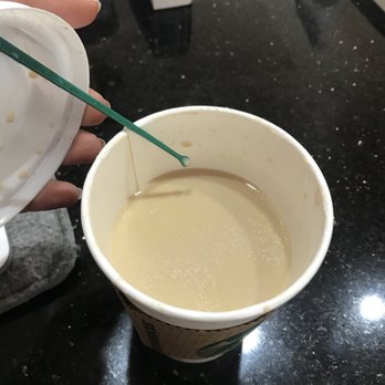 Starbucks - Ordered a tall and it was only 3/4 of the way full - Coffee & Tea Near Me - Sylmar, California
