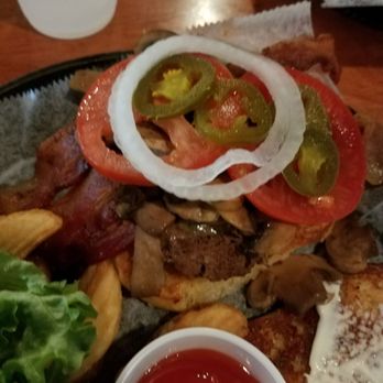 Jax Hamburgers - Bacon swiss mushroom burger - Burgers Near Me - Liberty, Texas
