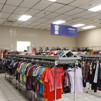 Goodwill - Interior, clothing section - Thrift Stores Near Me - San Antonio, Texas