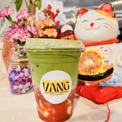Strawberry matcha