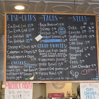El Pizmo Fish - Menu - Tacos Near Me - Pismo Beach, California