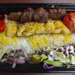 Kabob Combo Plate #2 - Filet Mignon & Chicken