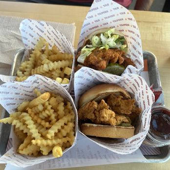 Big Chicken - Reg and hot Sammy. - Chicken Shop Near Me - Tacoma, Washington