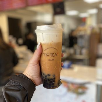TP TEA - Black Tea with Cheese Cream Foam - Bubble Tea Near Me - San Mateo, California TP TEA - Black Tea with Cheese Cream Foam - Bubble Tea Near Me - San Mateo, California