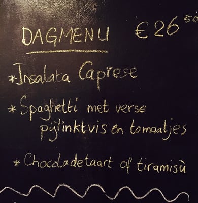 Menu photo 1 Bonetti Haarlem, NH