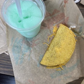 Taco Bell - Hard taco and MTN DEW Baja Blast Freeze - Fast Food Near Me - Greer, South Carolina Taco Bell - Hard taco and MTN DEW Baja Blast Freeze - Fast Food Near Me - Greer, South Carolina