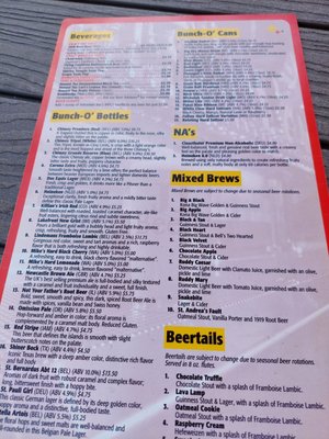 Menu photo 2 JL Beers Burnsville, MN