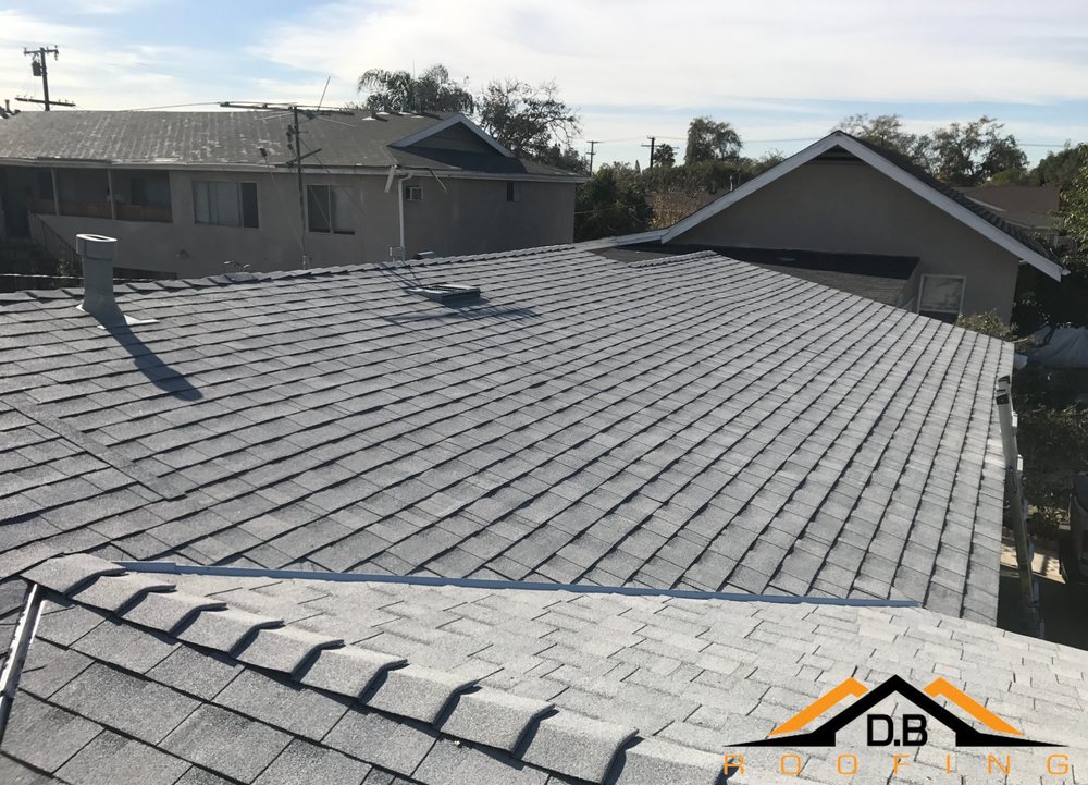 Slide of D.B Roofing