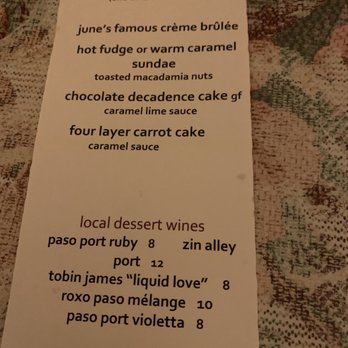 McPhee's Grill - Dessert menu - Steakhouses Near Me - Templeton, California McPhee's Grill - Dessert menu - Steakhouses Near Me - Templeton, California