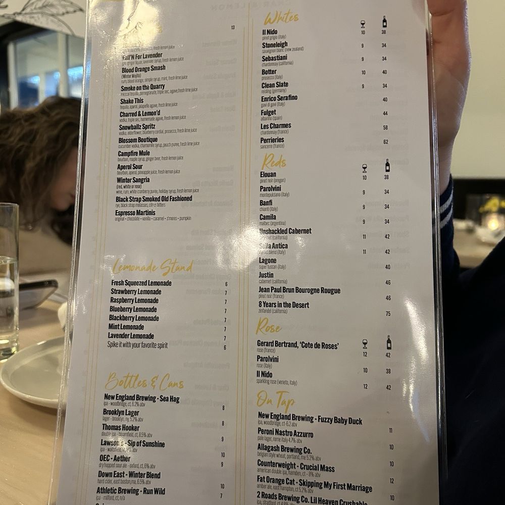 Char & Lemon - Menu - Italian Near Me - Oxford, Connecticut Char & Lemon - Menu - Italian Near Me - Oxford, Connecticut