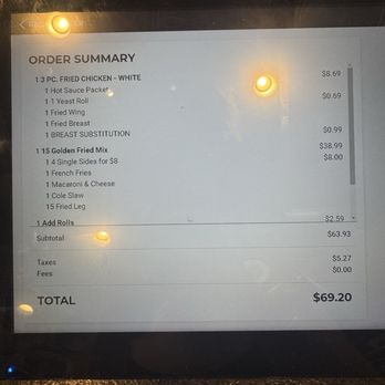 Golden Chick - $70.00 18 piece of Shitty Chicken!! - Fast Food Near Me - Greenville, Texas