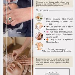 Threading and Facials by Vani