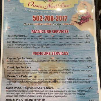 OASIS NAIL BAR - Nail Salons Near Me - Louisville, Kentucky OASIS NAIL BAR - Nail Salons Near Me - Louisville, Kentucky