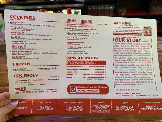 Menu photo 5 The Gumbo Bros Nashville, TN Menu photo 5 The Gumbo Bros Nashville, TN