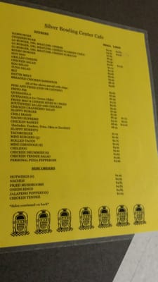 Menu photo 1 Silver Bowling Center Silver City, NM Menu photo 1 Silver Bowling Center Silver City, NM