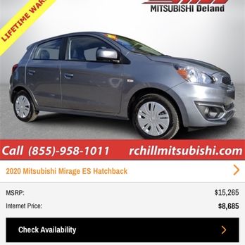 RC Hill Mitsubishi - False... false advertisement, they will not honor their internet price under any circumstance. - Car Dealers Near Me - DeLand, Florida RC Hill Mitsubishi - False... false advertisement, they will not honor their internet price under any circumstance. - Car Dealers Near Me - DeLand, Florida