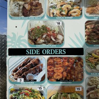 Da Soriano Grindz - Menu 5/31/2026 - Filipino Near Me - Kahului, Hawaii Da Soriano Grindz - Menu 5/31/2026 - Filipino Near Me - Kahului, Hawaii