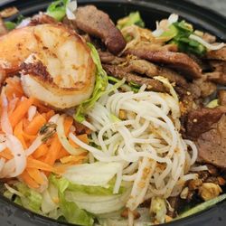 Brodard Express - The House Vermicelli Noodle Bowl was great. It was like a deconstructed spring roll. The Fish Chili Sauce was awesome.