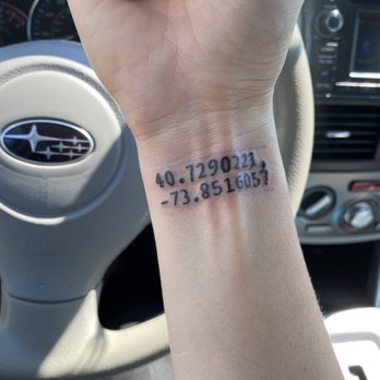 Family Tattoo - New coordinate tat - in my Subaru 2012 Subaru Forrester yo! - Tattoo Near Me - Chicago, Illinois