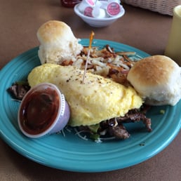 Steak Omelette