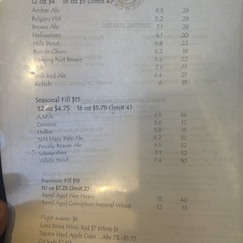 Spotted Dog Brewery - Menu - Breweries Near Me - Mesilla, New Mexico Spotted Dog Brewery - Menu - Breweries Near Me - Mesilla, New Mexico