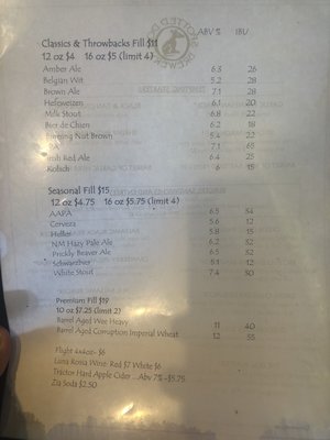 Menu photo 4 Spotted Dog Brewery Mesilla, NM