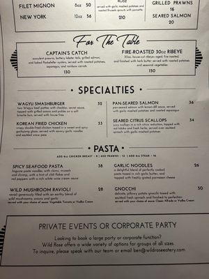 Menu photo 7 Wild Rose Eatery and Bar Campbell, CA Menu photo 7 Wild Rose Eatery and Bar Campbell, CA