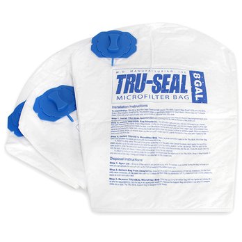 Central Vacuum - The Tru-Seal   highly durable, HEPA media filter bag is a 5-plymicrofilter that captures debris down to .3 microns. At 8-gallons, - Appliances & Repair Near Me - Poway, California