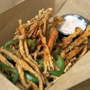First Born Los Gatos - Fun Guy fried mushrooms and jalapeños. - Venues & Event Spaces Near Me - Los Gatos, California First Born Los Gatos - Fun Guy fried mushrooms and jalapeños. - Venues & Event Spaces Near Me - Los Gatos, California