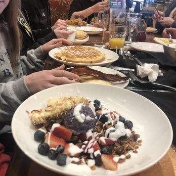 Another Broken Egg Cafe - Power bowl and waffles - Breakfast & Brunch Near Me - Miramar Beach, Florida Another Broken Egg Cafe - Power bowl and waffles - Breakfast & Brunch Near Me - Miramar Beach, Florida