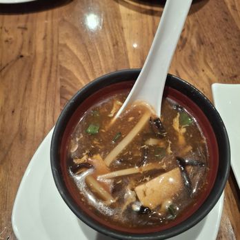 Red Bloom - Hot and sour soup was very rich and flavorful, nice amount veggies and tofu, good heat. - Asian Fusion Near Me - Reno, Nevada Red Bloom - Hot and sour soup was very rich and flavorful, nice amount veggies and tofu, good heat. - Asian Fusion Near Me - Reno, Nevada