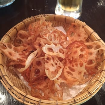 Kiraku - Lotus chips! - Tapas/Small Plates Near Me - Berkeley, California