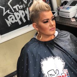 Lady-Smart Barbers? We've got 'em! Cut by Barber Blake!