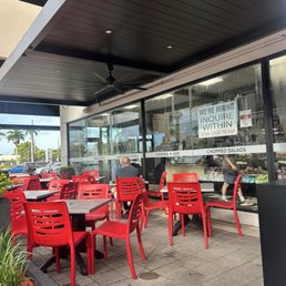 Patio that was comfortable to chill at.. Patio that was comfortable to chill at..