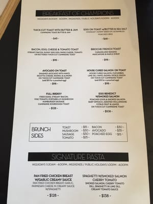 Menu photo 4 The Cupping Room Hong Kong, HK Menu photo 4 The Cupping Room Hong Kong, HK