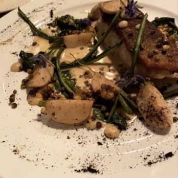 Shift Kitchen & Bar - Line Caught Lingcod, another dish with amazing flavor and presentation! - New American Near Me - Flagstaff, Arizona Shift Kitchen & Bar - Line Caught Lingcod, another dish with amazing flavor and presentation! - New American Near Me - Flagstaff, Arizona