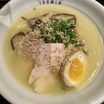 Ramen Isshin - Chicken Shio Ramen - Ramen Near Me - Toronto, Ontario