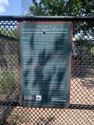 Photo of Schuylkill River Dog Run - Philadelphia, PA, US. Dog Run Rules