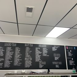 B-Town Nutrition - Menu board