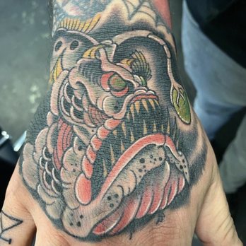 Death Ray Tattoo - Ian Goff - Tattoo Near Me - Manteca, California