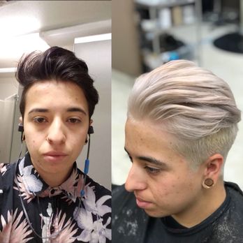 From Dark Brown Hair To Silver Hair Color Done By Danny Pro Hair