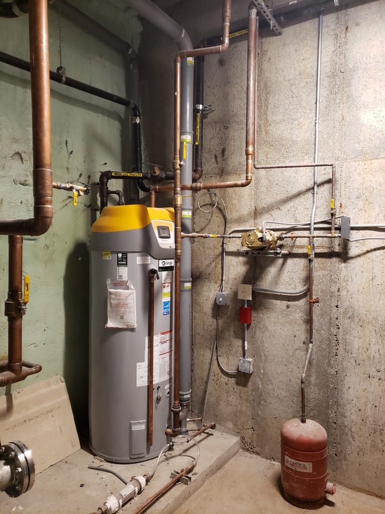 Slide of Cross Joint Plumbing and Heating