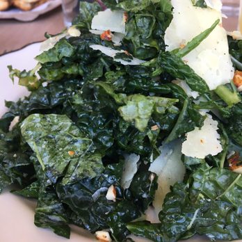 Boro6 Wine Bar - Tossed: (The Simplest- But Rich Combination Of: Kale+Almonds Parmesan W/Olive O.-Lemon Dressing) - Wine Bars Near Me - Hastings-on-Hudson, New York