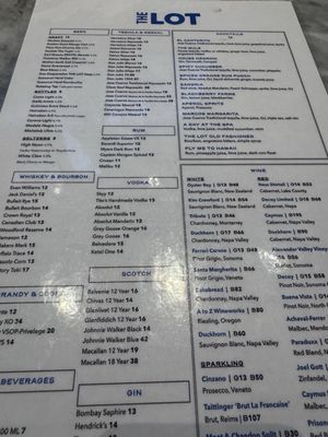 Menu photo 6 THE LOT La Jolla La Jolla, CA Menu photo 6 THE LOT La Jolla La Jolla, CA